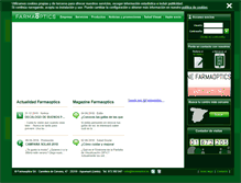 Tablet Screenshot of farmaoptics.com